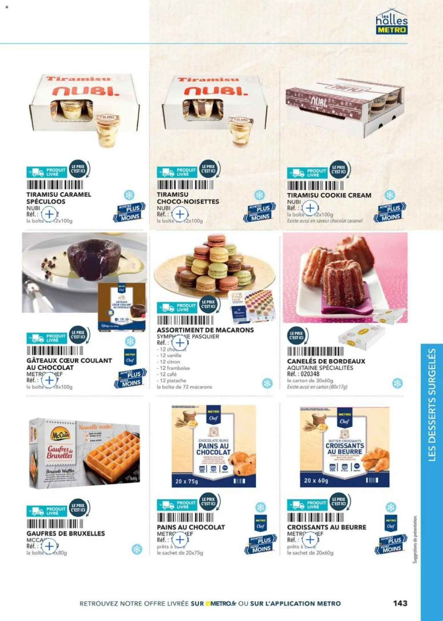 {H1} | Page: 143 | Produits: Citron, Spéculoos, Beurre, Café