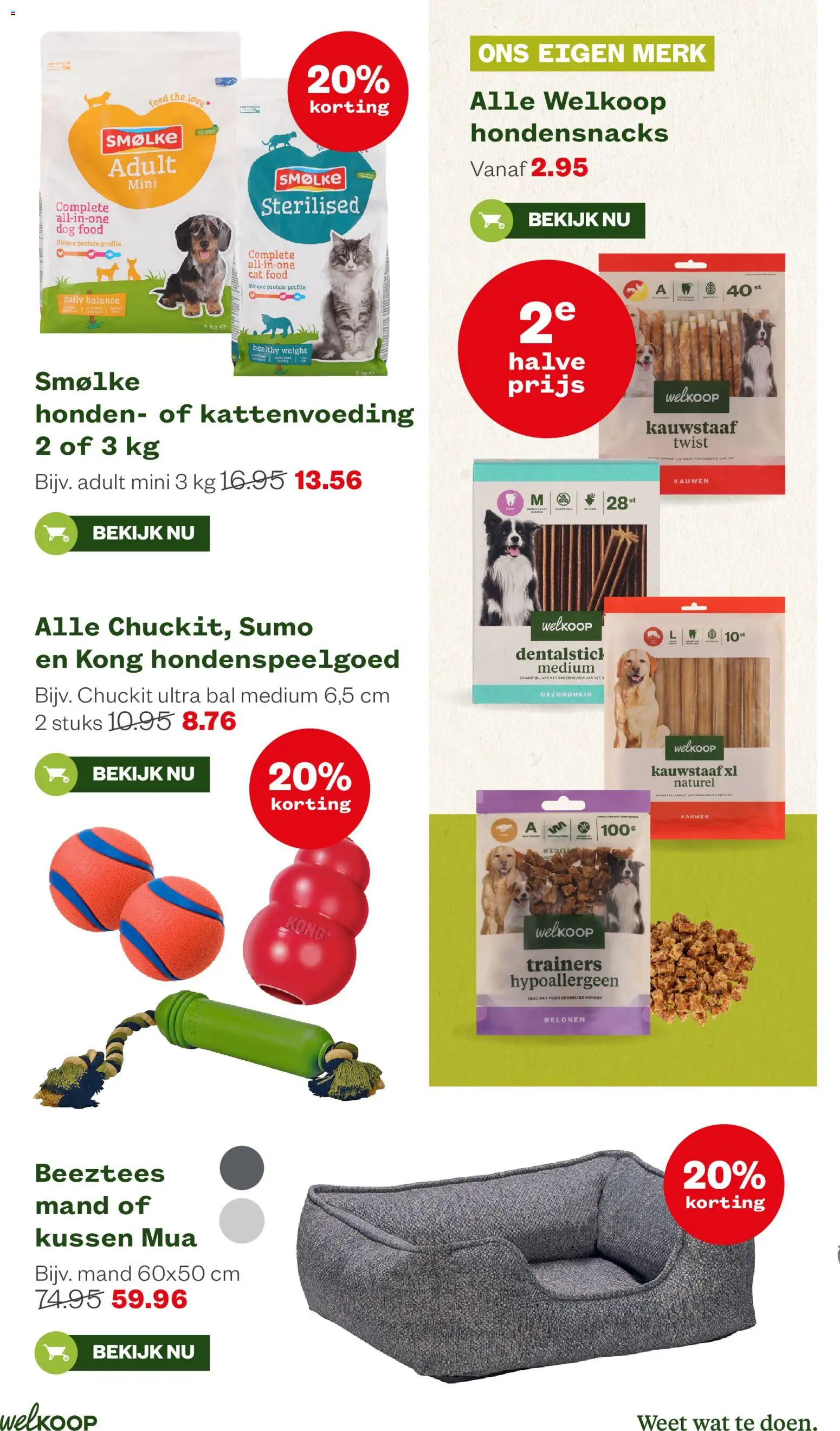 {H1} | Pagina: 9 | Producten: Hondenspeelgoed, Kussen, Mand, Bal