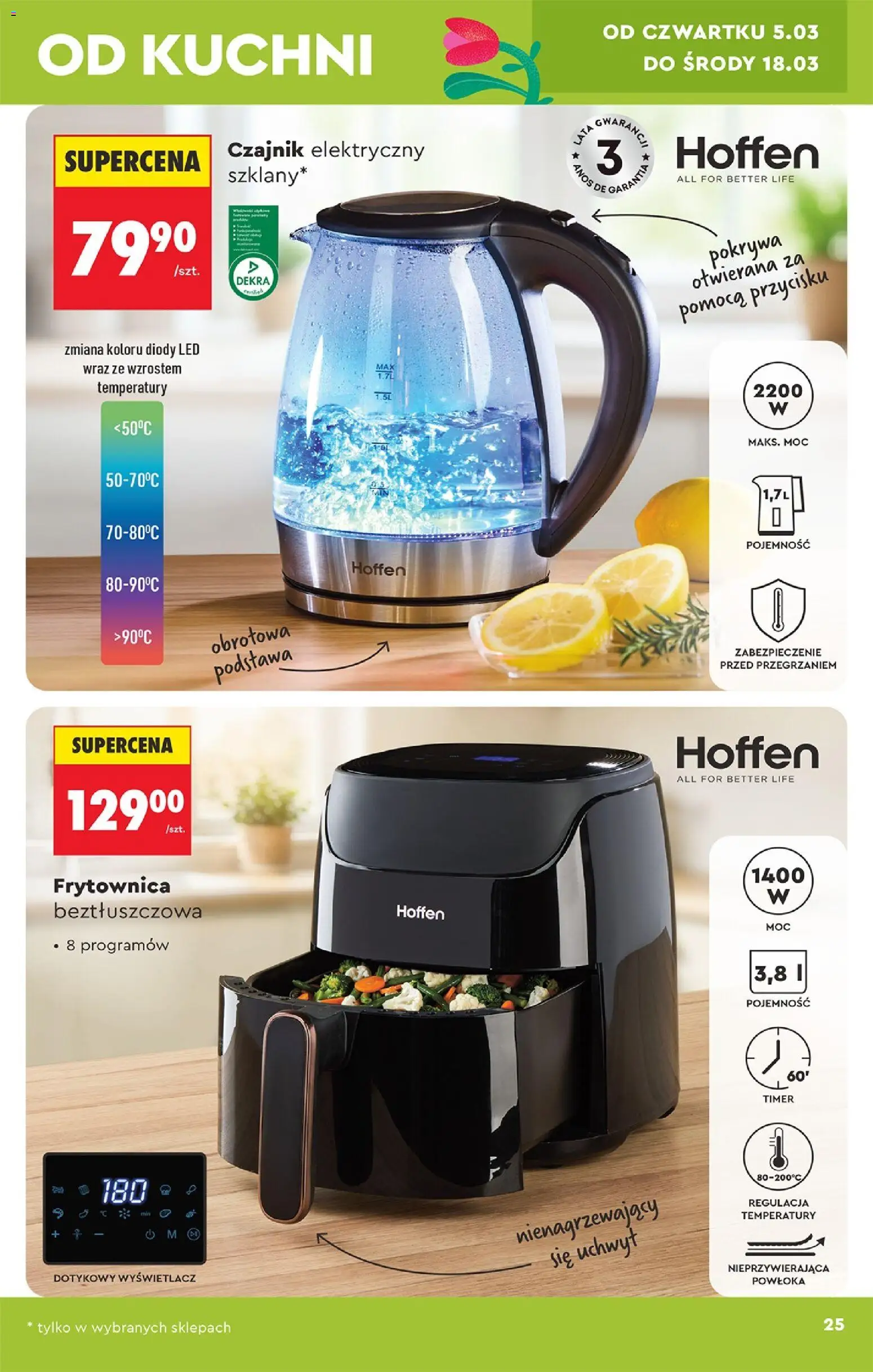 Biedronka gazetka Hity i inspiracje od 28.02.2026 | Strona: 27 | Produkty: Czajnik