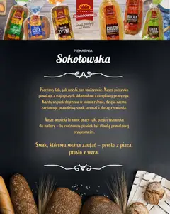 Pogląd oferty "Topaz Gazetka - Piekarnia Sokołowska" - ważna od 01.02.2026 | Strona: 28 | Produkty: Pieczywo, Piekarnia, Bułka, Chleb