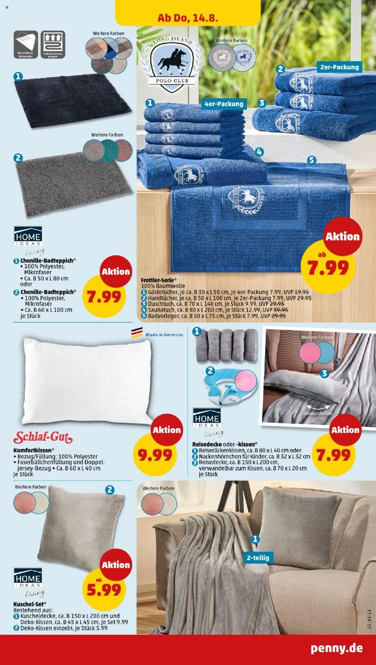 Penny - Sachsen-Anhalt - gültig ab dem 11.08.2025 | Seite: 25 | Produkte: Kissen