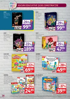 Noul catalog Auchan – valabil de la 27.08.2025 | Pagină: 18 | Produse: Joc, Orhidee, Masă, Mici
