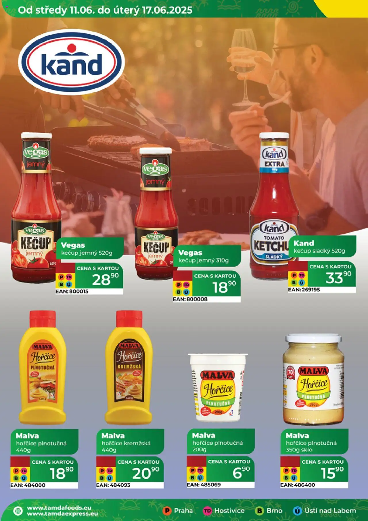 Tamda Foods leták od 11.06.2025 | Strana: 48 | Produkty: Kečup, Hořčice