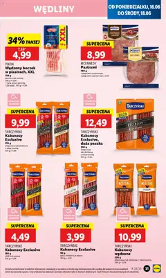 Lidl Gazetka od 16.06.2025 | Strona: 35 | Produkty: Chili, Kabanosy, Boczek, Wędliny