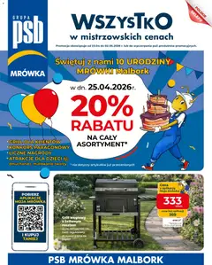 Pogląd oferty "Mrówka gazetka - Malbork" - ważna od 23.04.2026