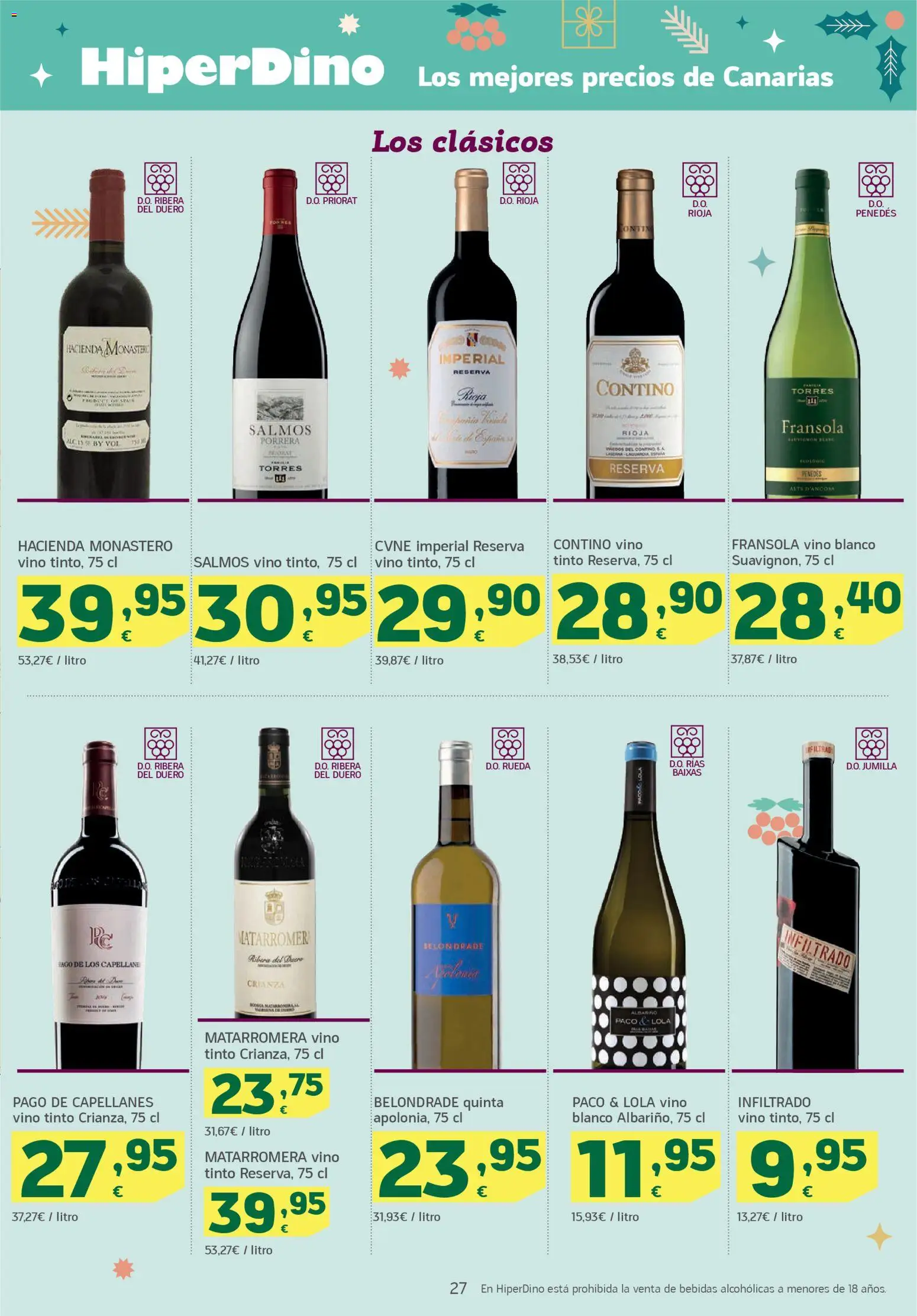 HiperDino folleto │ válido desde el 26.12.2025 | Página: 27 | Productos: Vino