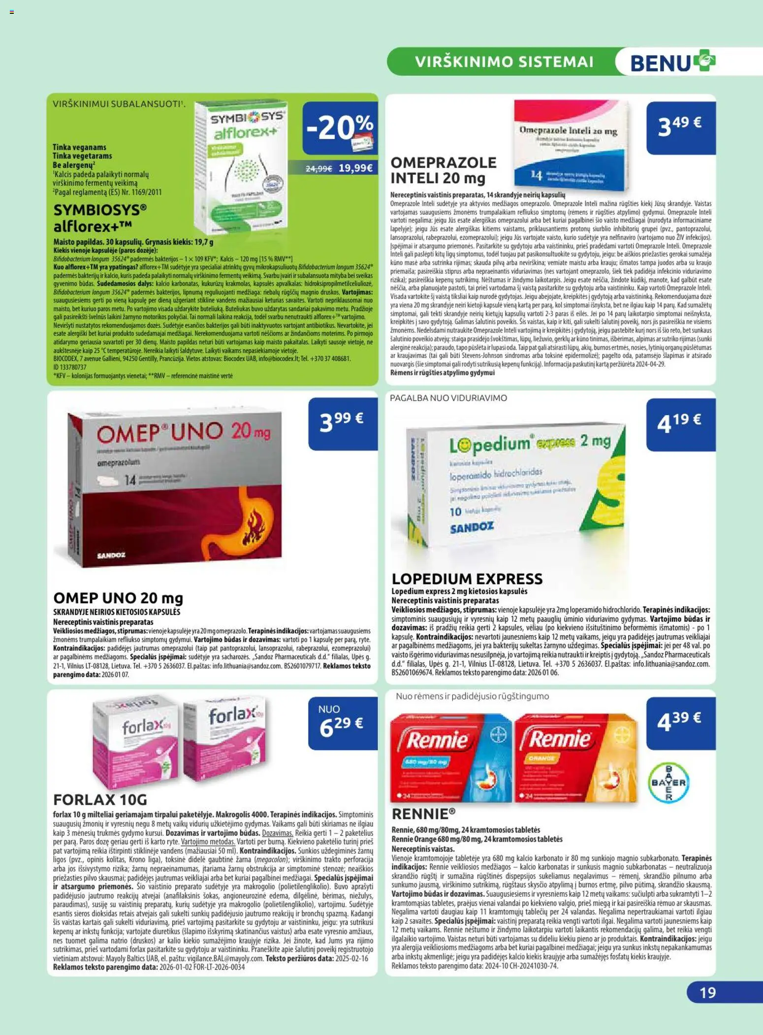 BENU akcijos nuo 01.04.2026 | Puslapis: 19
