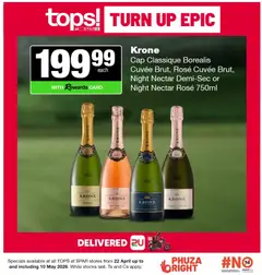 Tops at Spar specials catalogue – valid from 22.04.2026 | Page: 3 | Products: Cap