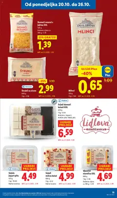 Mlinci, 250 g - Pregled kataloga iz trgovine Lidl, vrijedi od 20.10.2025 | Stranica: 15