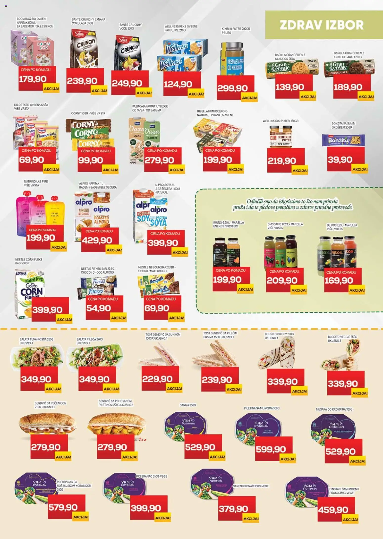 Medius katalog - važi od 13.01.2026 | Strana: 7 | Proizvode: Protein, Keks, Salata, Kikiriki puter