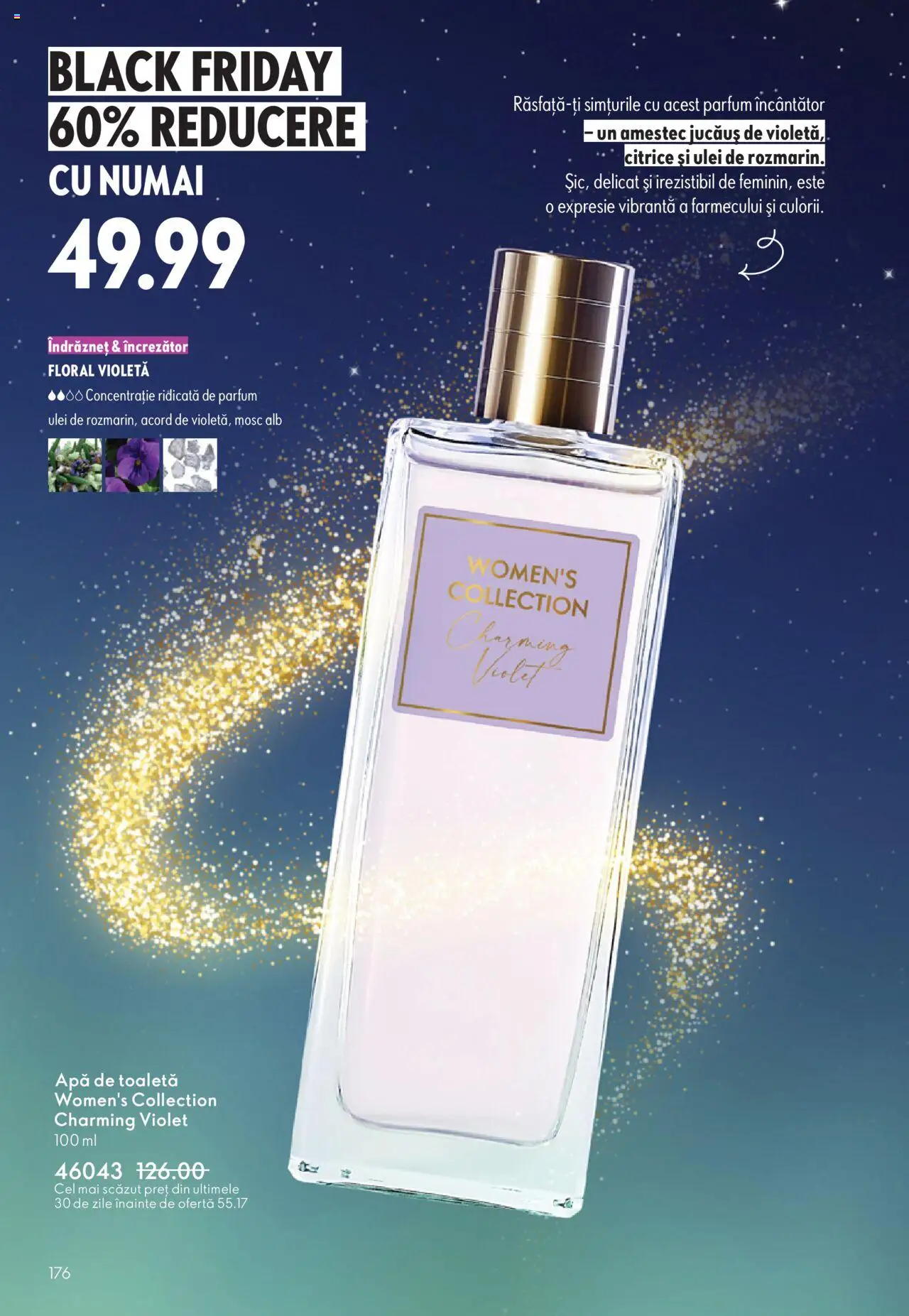 Noul catalog Oriflame – valabil de la 12.11.2025 | Pagină: 176 | Produse: Toaletă, Parfum, Ulei, Apă