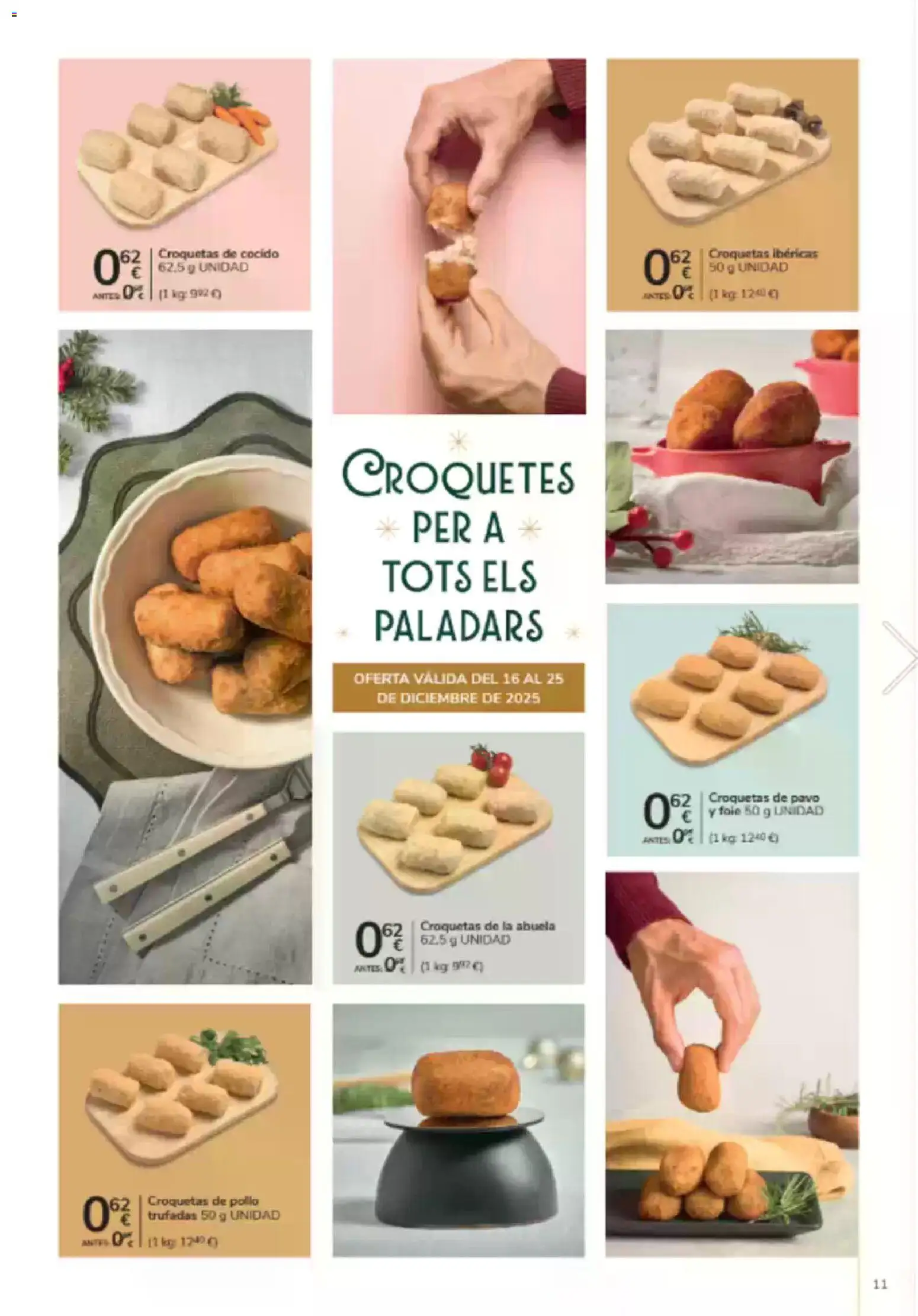 Consum folleto │ válido desde el 18.12.2025 | Página: 11 | Productos: Croquetas