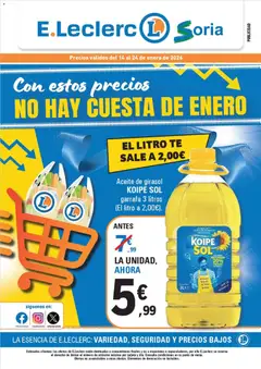 Vista previa E.Leclerc folleto válido desde el 14.01.2026