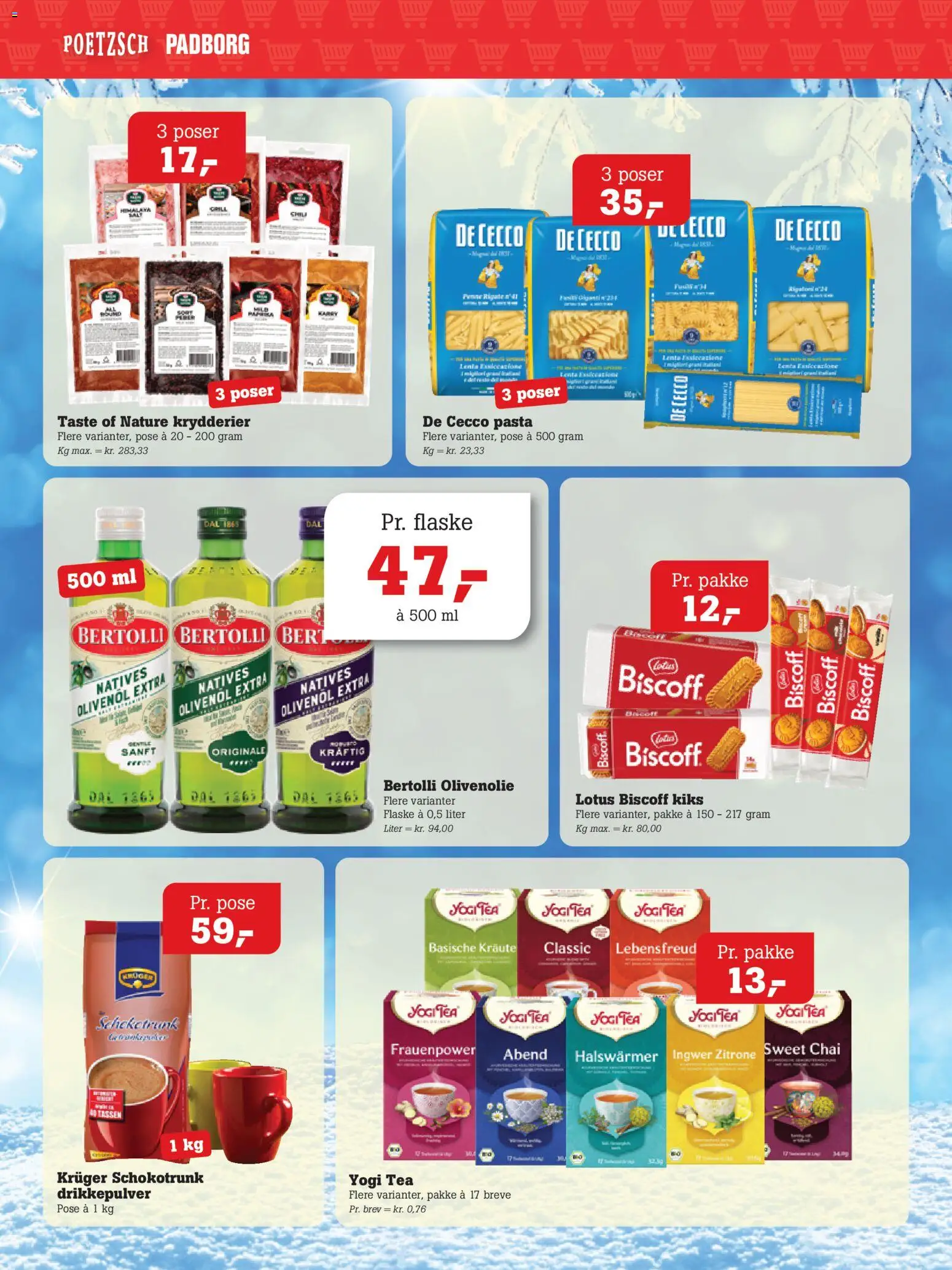 Poetzsch Padborg tilbudsavis – gyldig fra 08.01.2026 | Side: 2 | Produkter: Pasta, Olivenolie, Grill