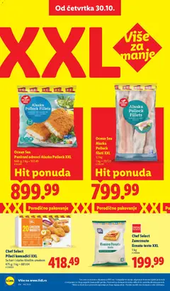 Zamrznuto lisnato testo XXL, Lisnato testo - pregled Lidl kataloga - važi od 30.10.2025 | Strana: 32