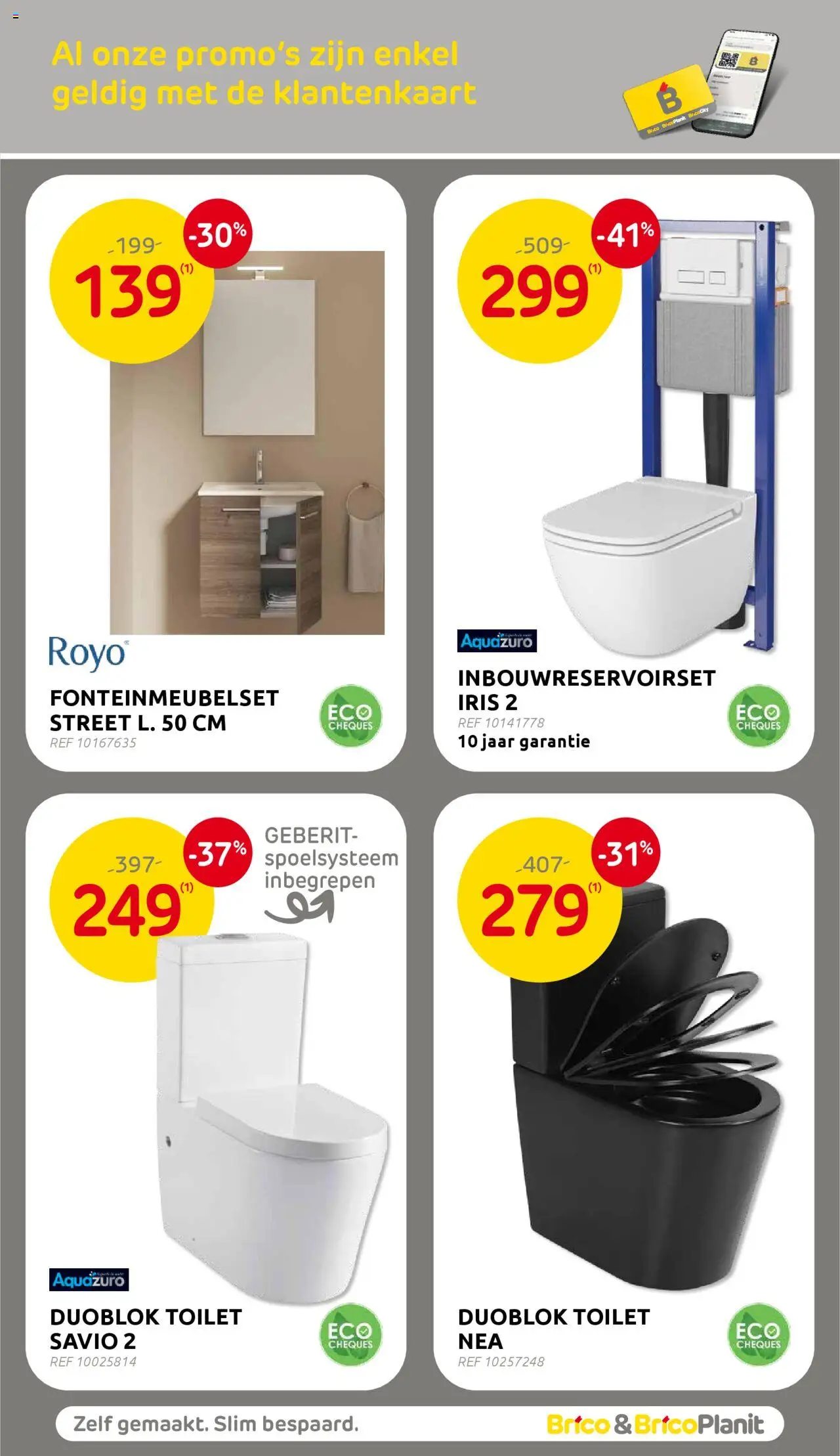  | Pagina: 20 | Producten: Toilet