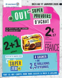 E.Leclerc - Prévisualisation de E.Leclerc catalogue semaine 2 valide à partir de 06.01.2026