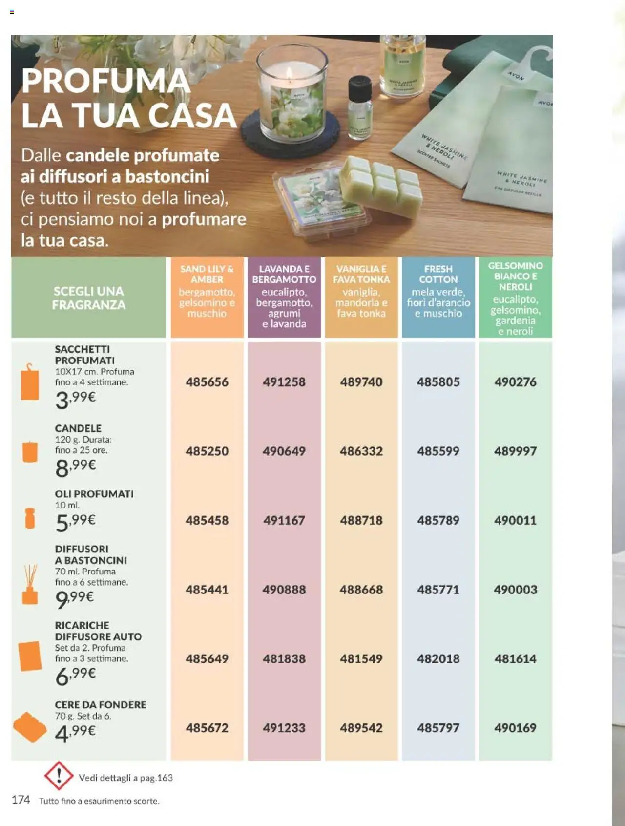 Volantino Avon del 01.10.2025 | Pagina: 174 | Prodotti: Agrumi, Lavanda, Fragranza