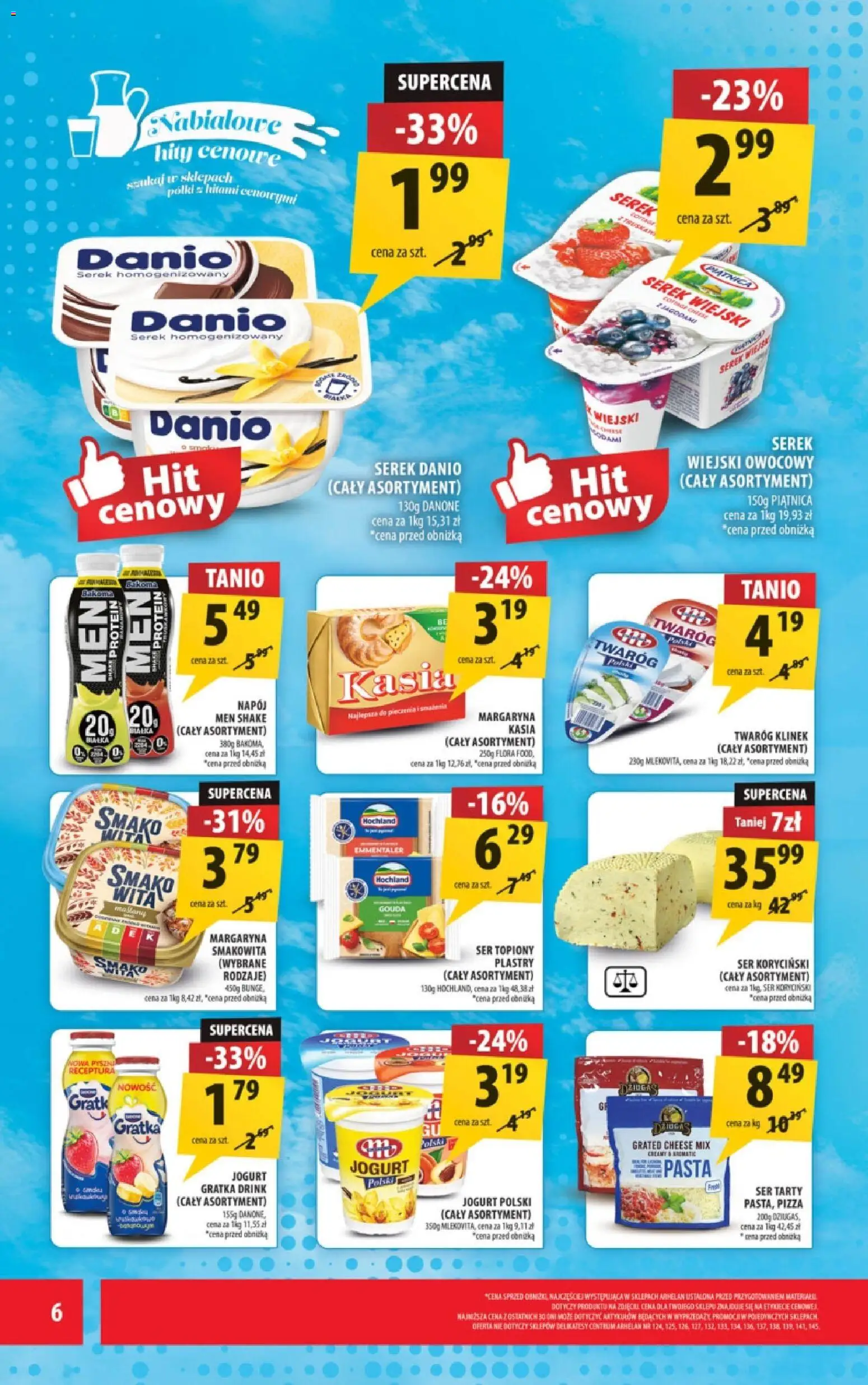 Arhelan Black Friday od 21.11.2025 | Strona: 6 | Produkty: Delikatesy, Margaryna, Ser, Pizza