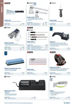 Náhled letáku Makro leták - Gastro vybavení a zařízení od 01.02.2026 | Strana: 130 | Produkty: Brousek, Sekera, Bruska, Maso