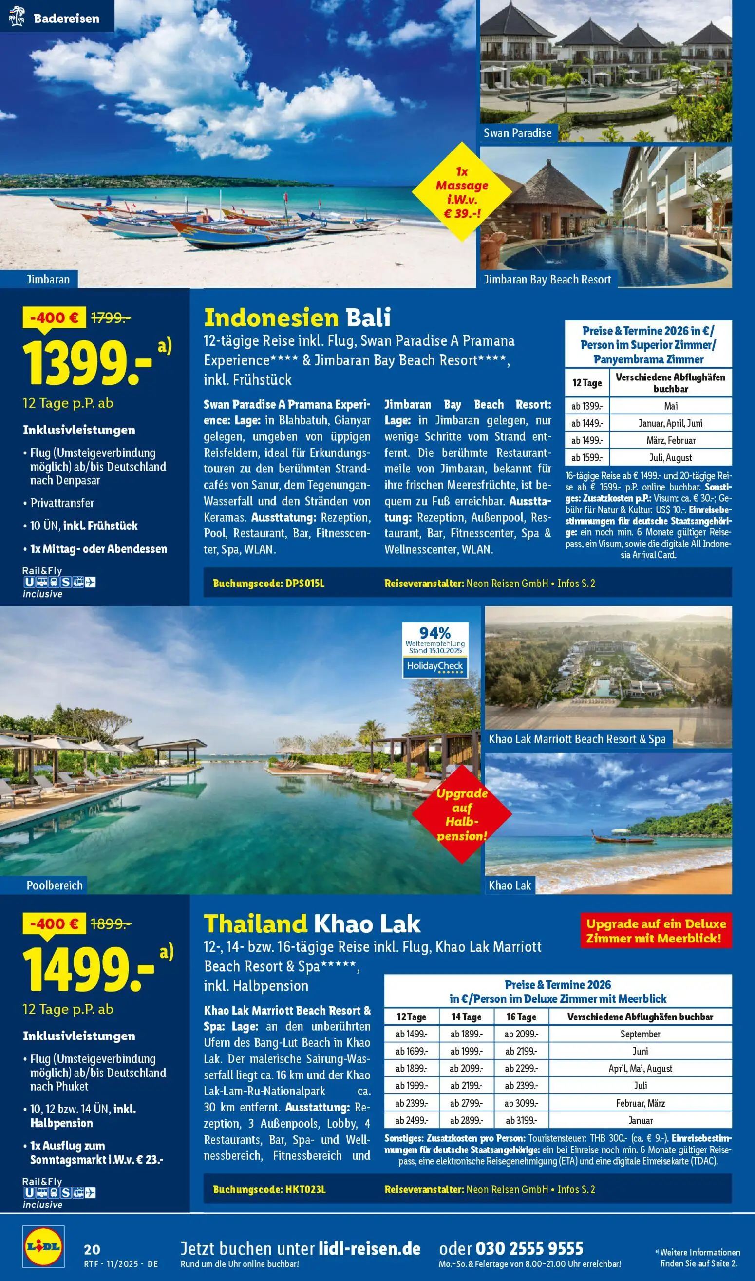 Lidl Reisen - Black Friday – gültig ab 12.11.2025 | Seite: 20 | Produkte: Uhr