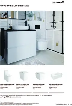 Preview of B&Q - Bathrooms valid from 16.12.2025 | Page: 113 | Products: Toilet
