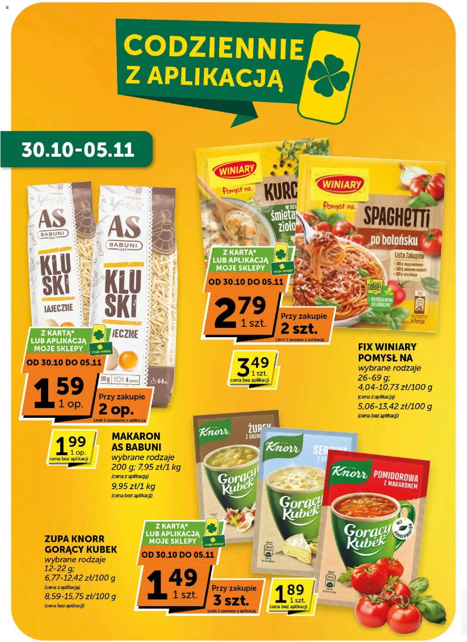 ABC Gazetka od 30.10.2025 | Strona: 10 | Produkty: Gorący kubek, Zupa, Makaron, Sos