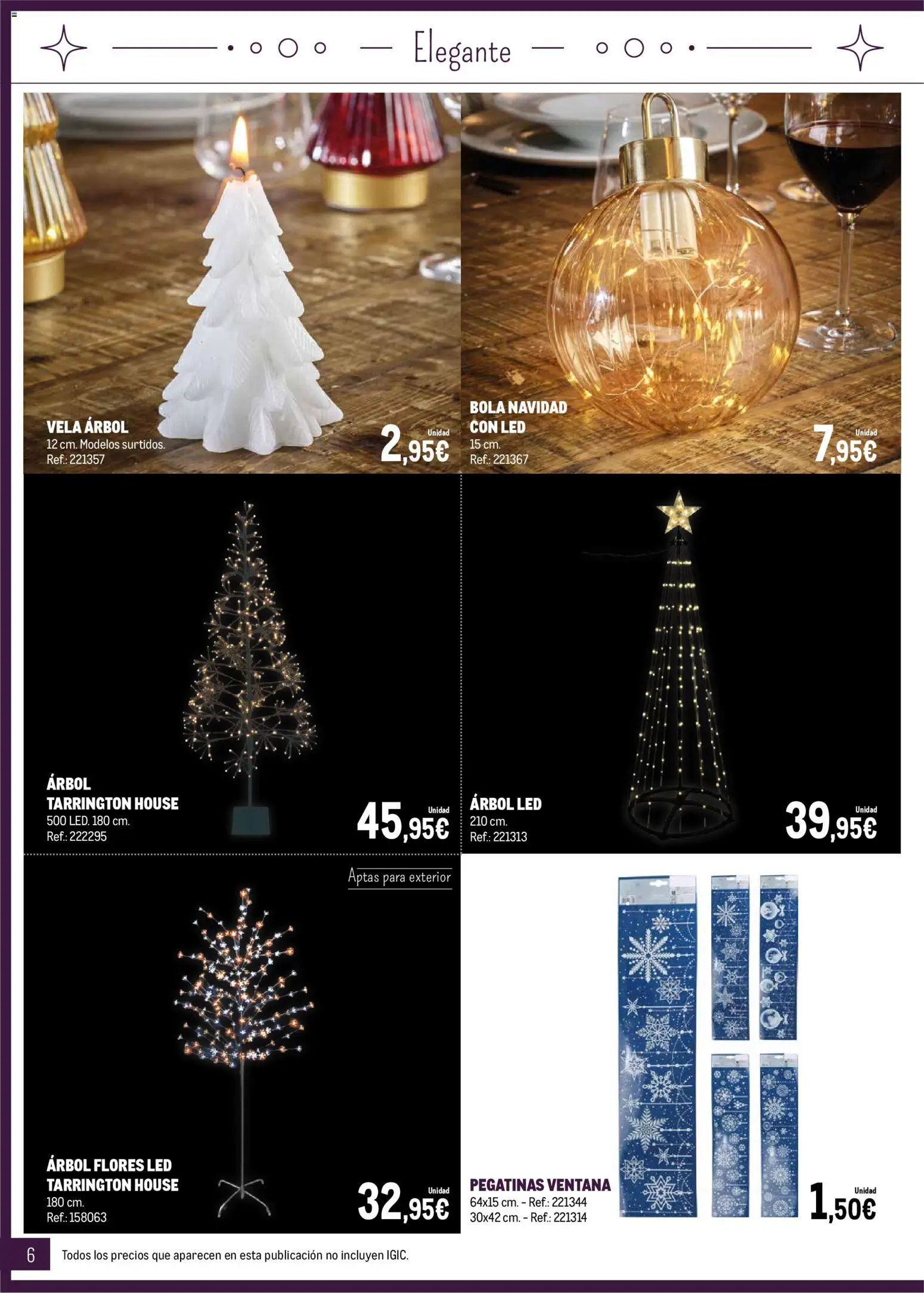 Makro - Decoracion Navidad Canarias │ válido desde el 03.11.2025 | Página: 6 | Productos: Vela