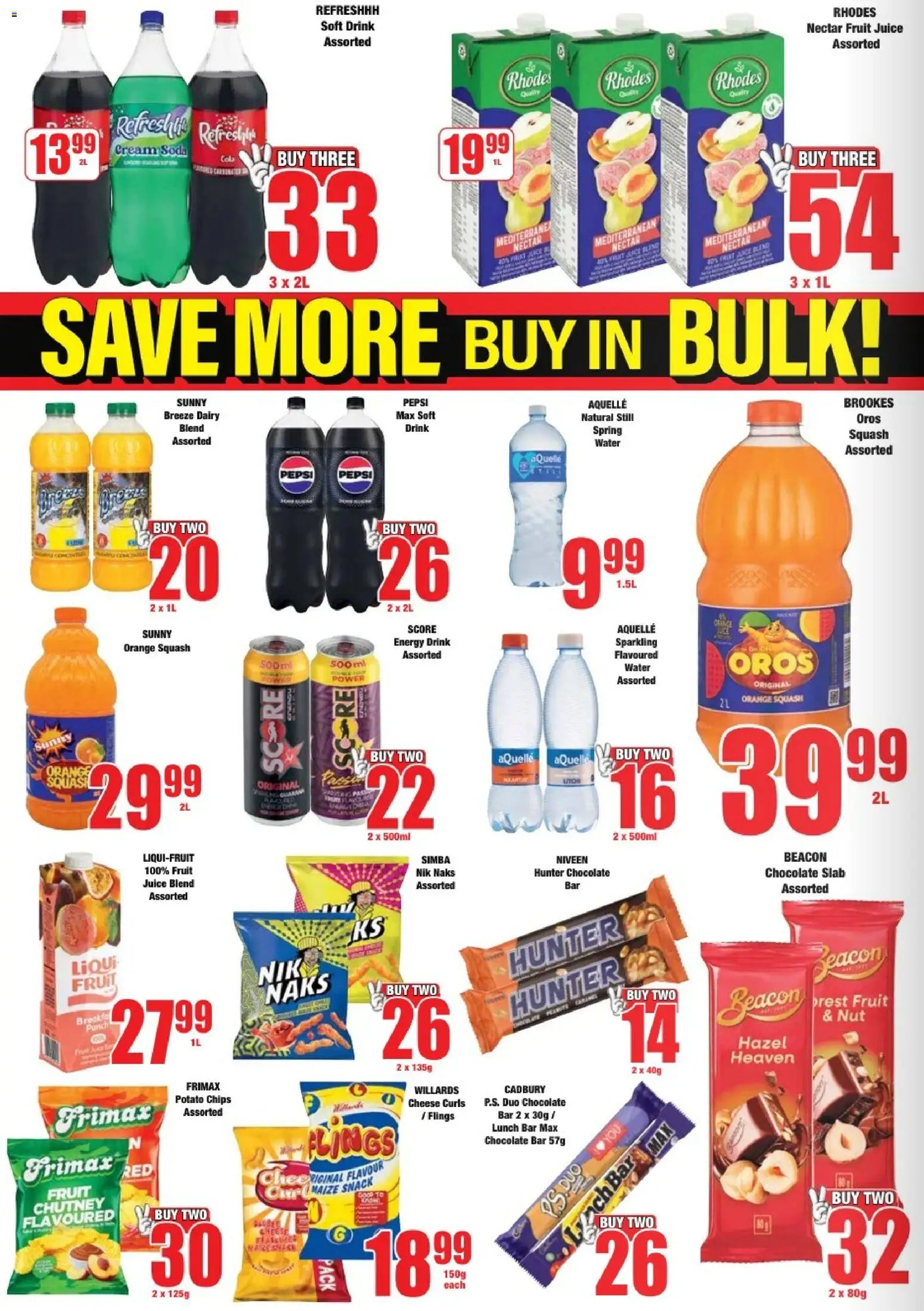 New Boxer catalogue – valid from 20.11.2025 | Page: 4 | Products: Chutney, Chocolate, Chips, Water