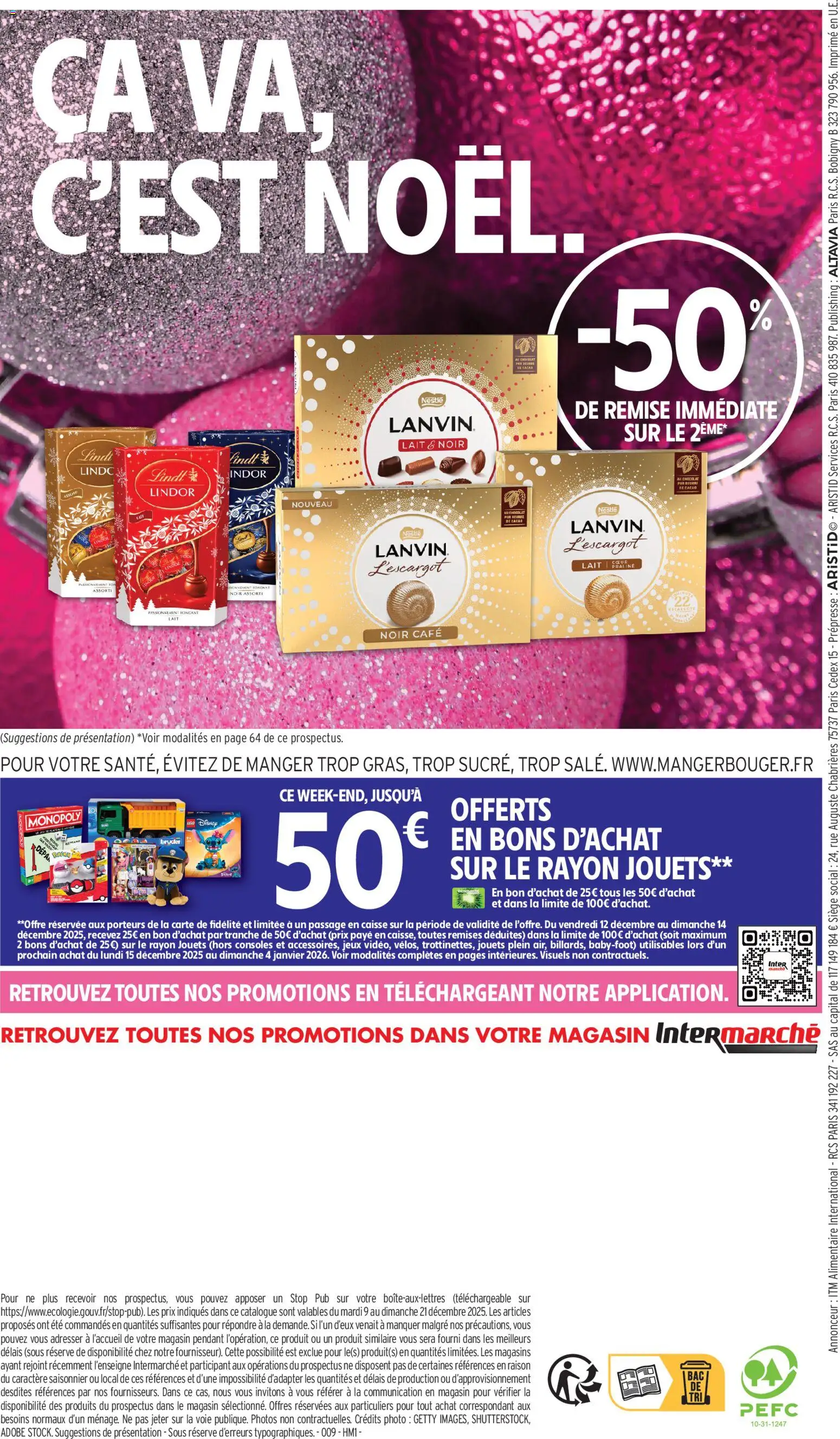 {H1} | Page: 68 | Produits: Jouets, Chocolat, Jeux, Lindt