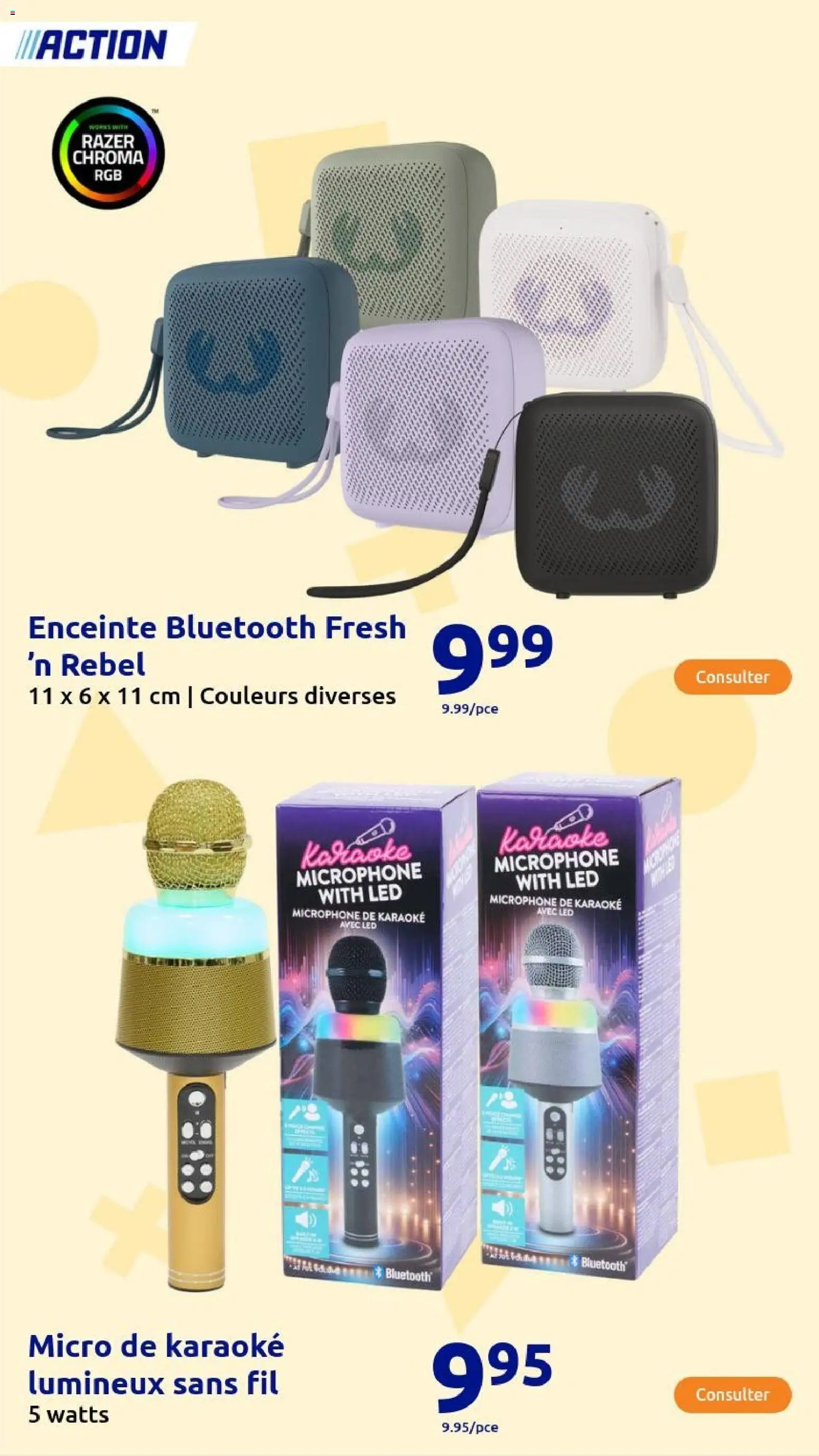 {H1} | Page: 156 | Produits: Microphone, Enceinte, Enceinte bluetooth