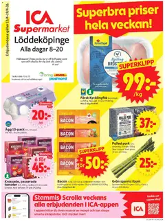 ICA Supermarket - Löddeköpinge - Förhandsvisning av reklamblad från butik ICA Supermarket aktuell från 13.04.2026