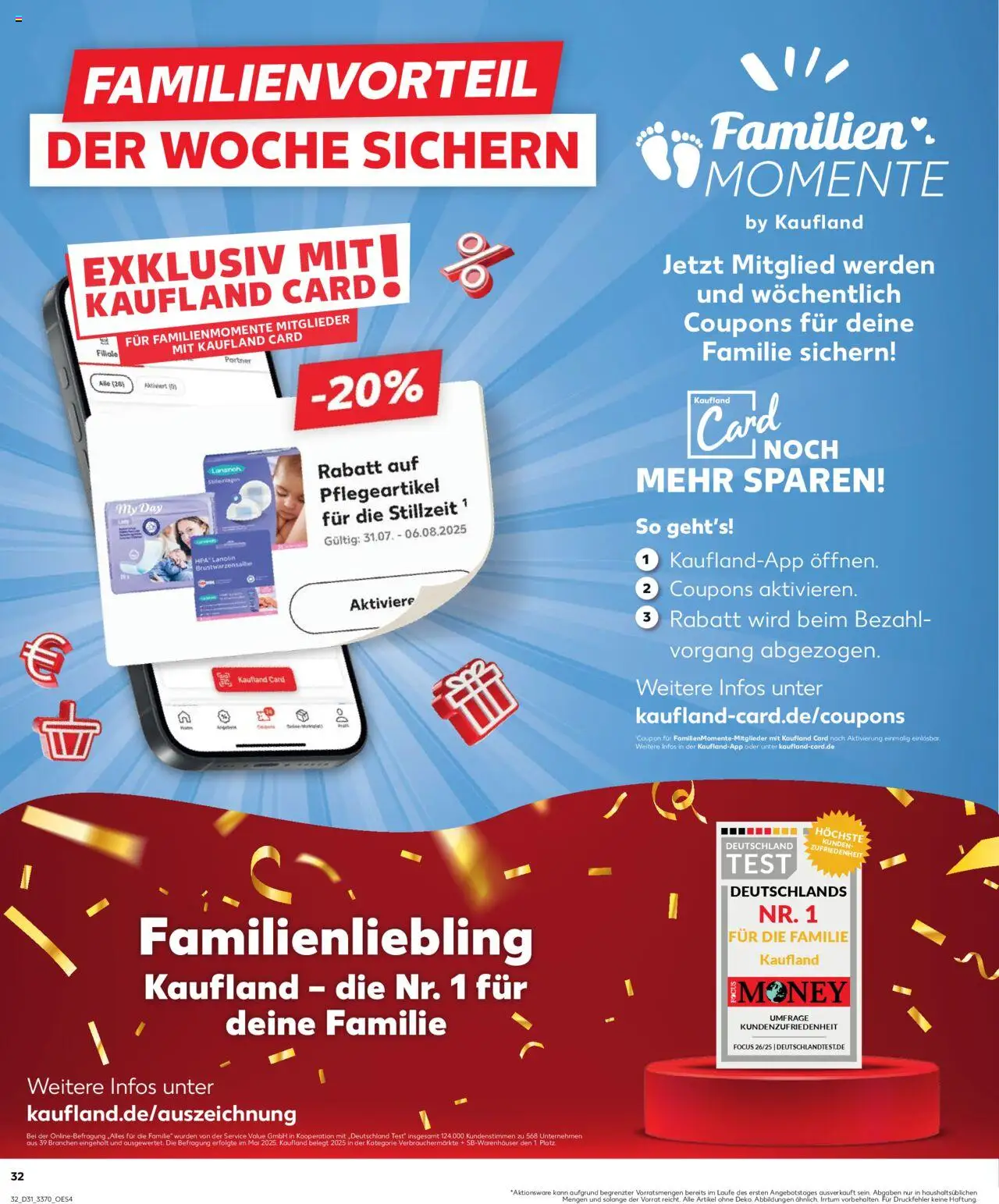 Kaufland Prospekt 	 - gültig ab dem 31.07.2025 | Seite: 32