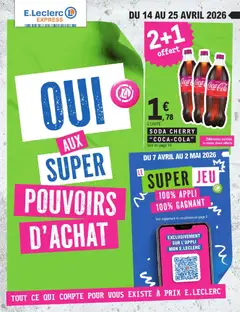 E.Leclerc - Prévisualisation de E.Leclerc catalogue express valide à partir de 14.04.2026