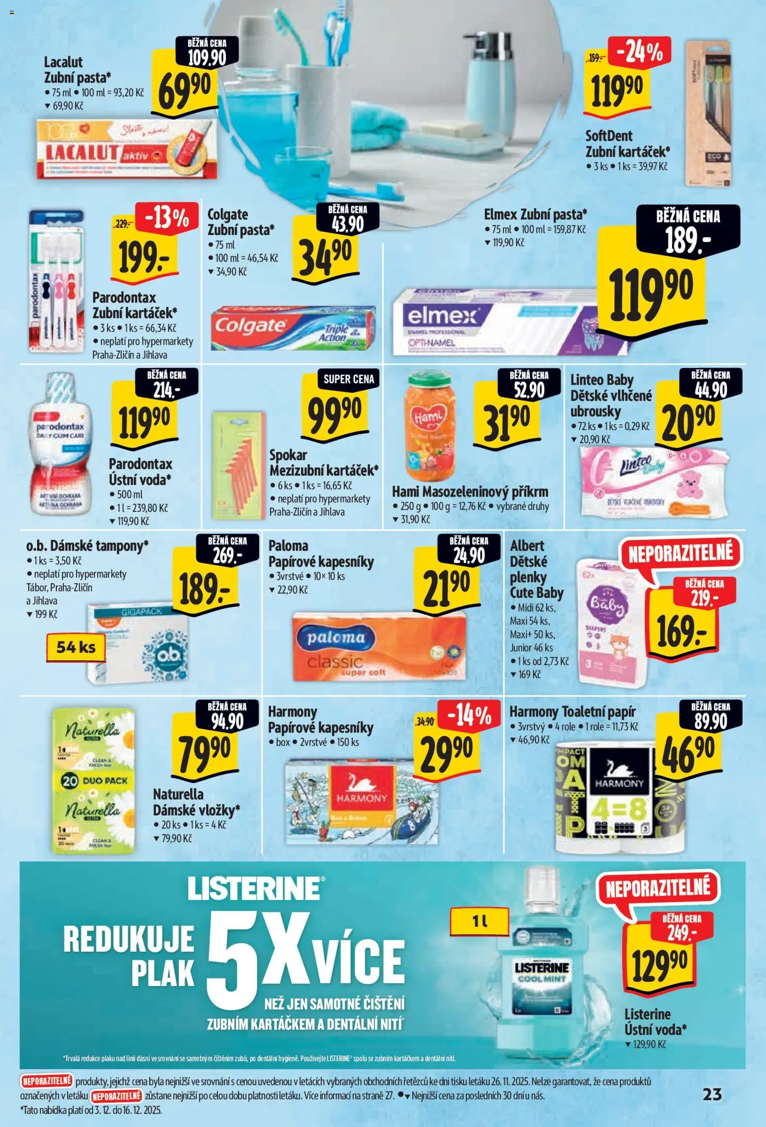 Albert leták - Hypermarket od 03.12.2025 | Strana: 32 | Produkty: Box, Příkrm, Plenky, Hami