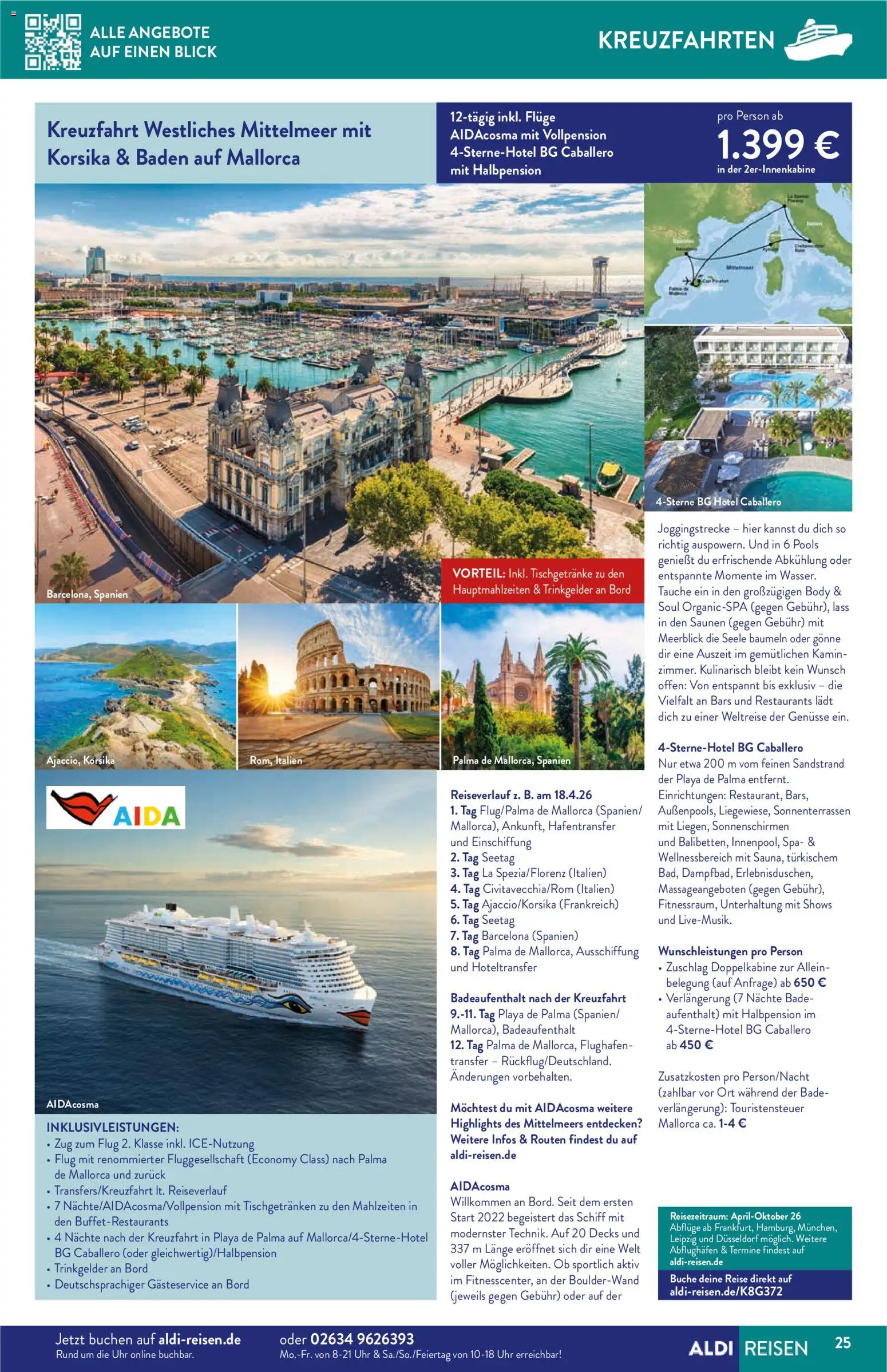 Aldi Reisen – gültig ab 01.11.2025 | Seite: 25