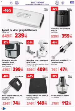 Catalog Carrefour – valabil de la 16.07.2025 | Pagină: 45 | Produse: Ginseng, Friteuză, Suc, Cârnați