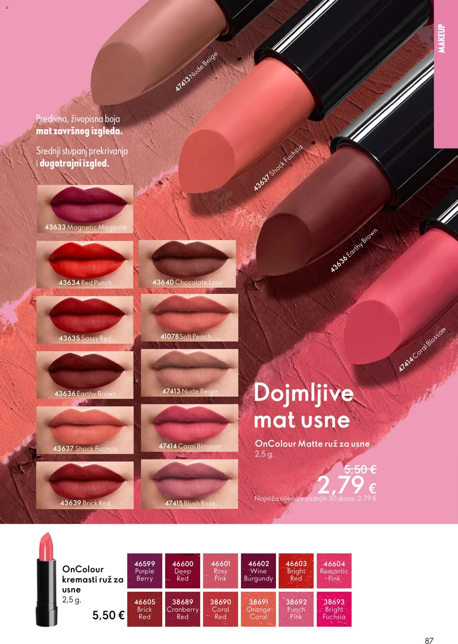 Oriflame katalog | vrijedi od 11.03.2026 | Stranica: 87 | Proizvodi: Ruž