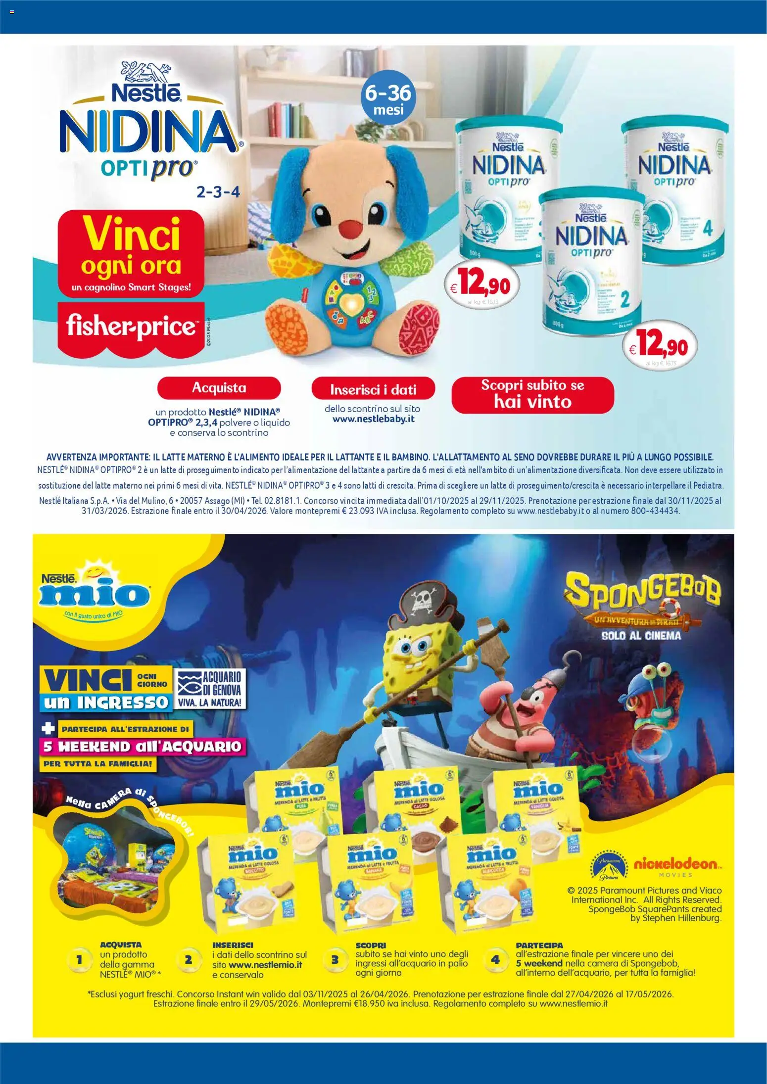 Volantino Galassia del 12.02.2026 | Pagina: 4 | Prodotti: Yogurt, Frutta, Latte, Cacao