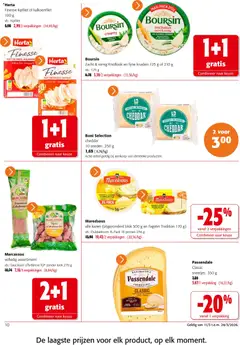 Colruyt folder / publicité - Voorbeeld van een folder van Colruyt, geldig van 11.03.2026 | Pagina: 10 | Producten: Cheddar, Knoflook, Crème