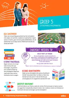 Wibra - Krijtje Koning inspiratieboekje - Voorbeeld van een folder van Wibra, geldig van 10.03.2025 | Pagina: 9 | Producten: Krijt