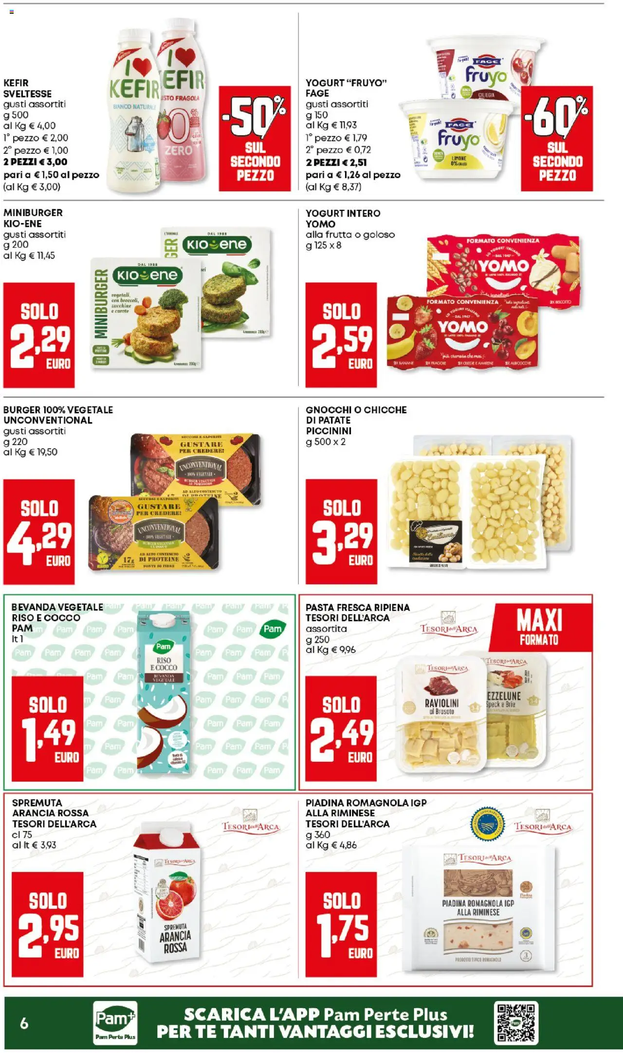 Volantino Panorama del 09.10.2025 | Pagina: 6 | Prodotti: Yogurt, Pasta, Cocco, Zucchine