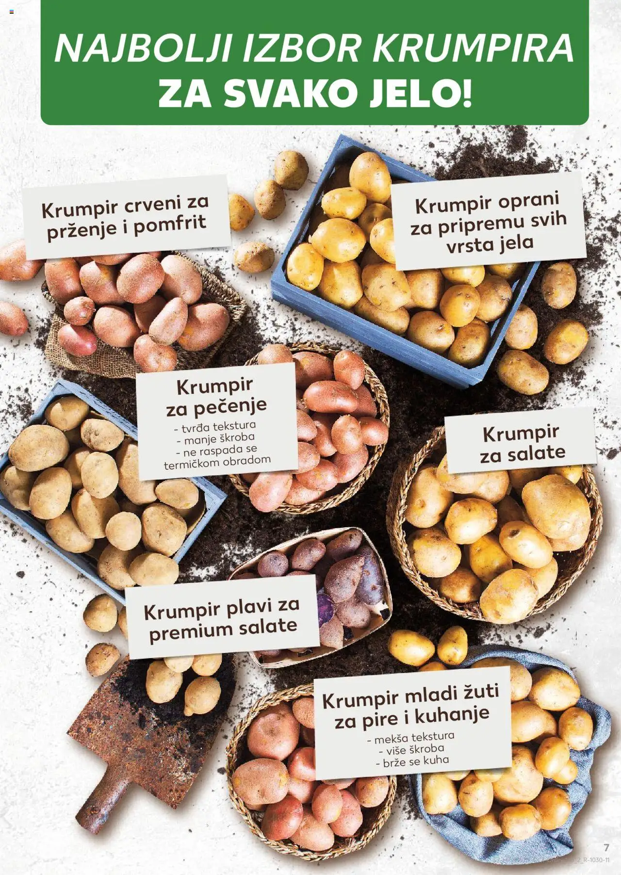 Kaufland katalog | vrijedi od 10.09.2025 | Stranica: 7 | Proizvodi: Pomfrit, Krumpir