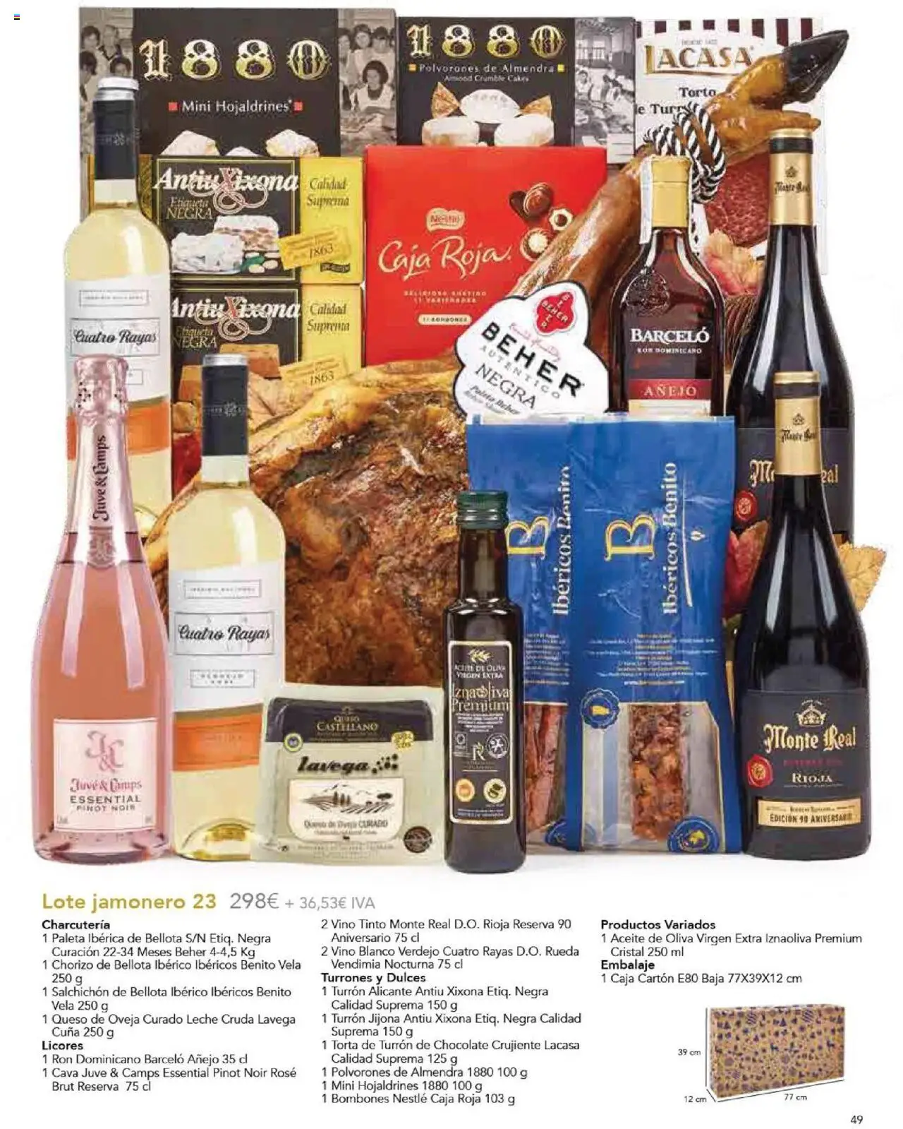 E.Leclerc Regalos de Navidad 2025 │ válido desde el 10.10.2025 | Página: 51 | Productos: Ron, Vino, Aceite de oliva virgen extra, Caja