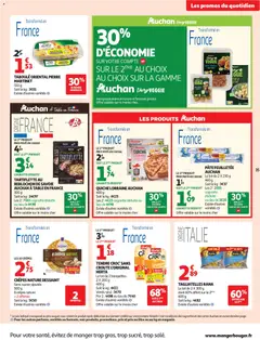 Auchan - Prévisualisation de Auchan - Coup de propre hypers valide à partir de 03.03.2026 | Page: 35 | Produits: Emmental, Pâte feuilletée, Table, Crème