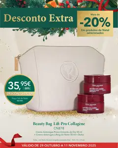 Pré-visualização Yves Rocher - Desconto extra natal válido de 29.10.2025 | Página: 7 | Produtos: Bolsa, Creme