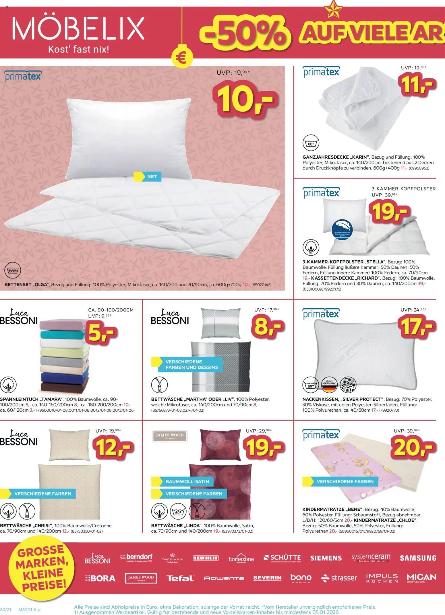 Möbelix Räumungs-Verkauf gültig ab 22.12.2025 | Seite: 20 | Produkte: Samsung