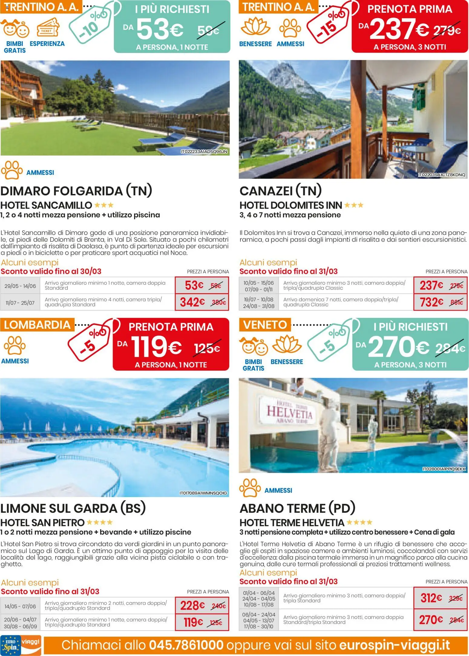 Volantino Eurospin del 11.03.2026 | Pagina: 16 | Prodotti: Limone, Piscina