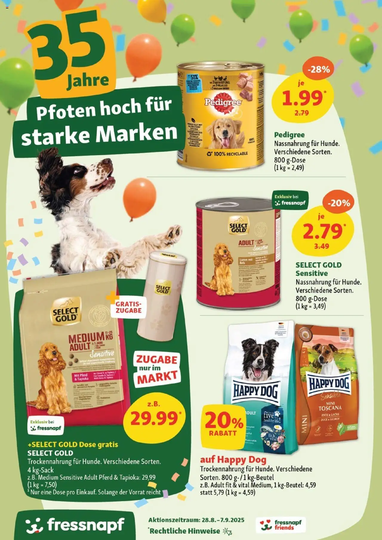 Fressnapf Aktionen ab 28.08.2025 | Seite: 5 | Produkte: Lachs, Reis