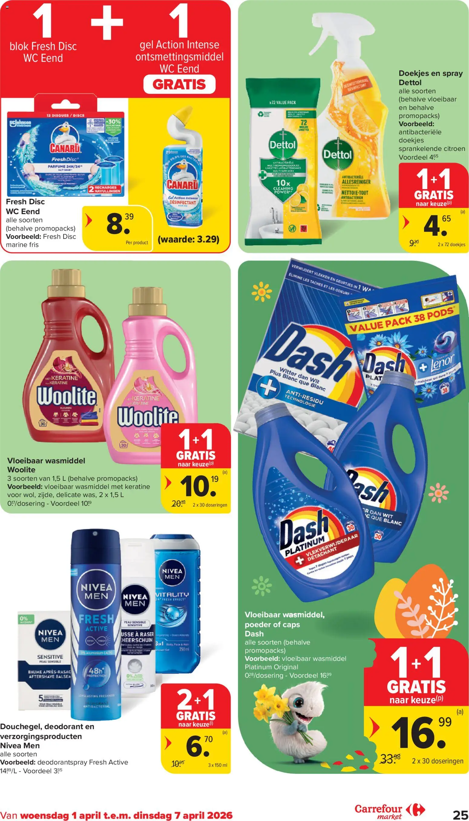 {H1} | Pagina: 25 | Producten: Allesreiniger, Gel, Deodorant, Wasmiddel